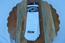 New TCK Sport Over the Calf Socks Single Pair Medium Navy/White picture