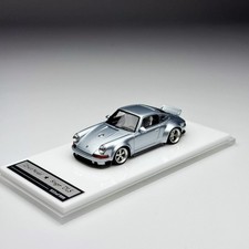 Zincit 1/64 Scale Porsche 911 964 singer DLS Ice Blue Diecast Model Collection picture