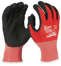 *12Pairs* Milwaukee Cut Resistant Gloves All Sizes Work Safety Grip Nitrile A1 picture