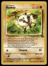 Mankey 55/64 1999 Wizards Pokemon Jungle Set TCG picture