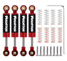 INJORA 40mm Metal Built-in Spring Shock Absorber Damper for Axial SCX24-23BK-4 picture