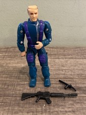 Vintage 1989 Remco US Military Air Force Airman Action Figure HTF w/ Weapons picture