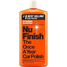 Nu Finish The Once A Year Car Polish, 16 oz. bottle picture