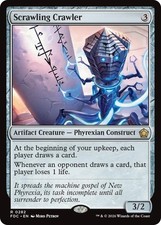 NM Scrawling Crawler, MTG, Foundations Commander, Magic the Gathering, 282 picture