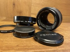 *Almost Mint w/ Hood* Pentax SMC Takumar 50mm F/1.4 Late Model Standard Lens M42 picture