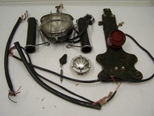 MONTESA COMPLETE RINDER LIGHTING KIT COTA, ENDURO AHRMA VINTAGE TRIALS EMBY HORN picture