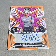 Panini 2024-25 LIV Golf Peter Uihlein Stainless Stars Auto Gold ST-PUL 5/10 picture