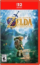 The Legend of Zelda Ocarina of Time Switch 2 Physical limited Foil Art - PRESALE picture