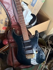 FERNANDES FST-55 Medium Scale Stratocaster HSS Rock Tremolo Guitar Made in Japan picture