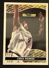 1993-94 Topps - Prize Black Gold Chris Webber #23 (RC) picture