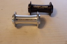 Chris King Salt and Pepper Shakers Gloss Black Pepper Polished Silver Salt picture