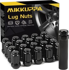 20Pcs Black M12X1.25 Lug Nuts for Nissan Infiniti Factory Wheels picture