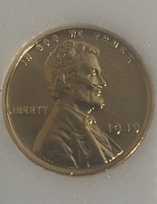 INB’s Early Lincoln Cent: 1939 1C Lincoln Wheat Penny (Gold-Plated) picture