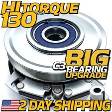 HiTorque 130ftlb BIGBearing Billet Pulley PTO Clutch fits Toro 110-6766 5219-81 picture