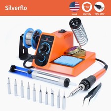 Soldering Station Kit Adjustable Temperature 100W Digital or 60W solder iron110V picture