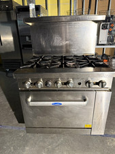 CookRite ATMG-36 Commercial Gas Range 4 Burners Right Griddle Standard Oven picture
