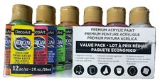 DecoArt Americana Acrylic Paint Value Pack: Artist Color Variety NEW picture