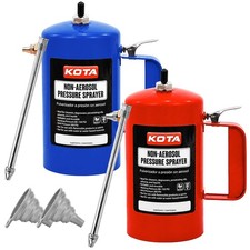 LAUCO Non Aerosol Pressure Sprayer with Funnel and Extension, Refillable (2Pack) picture