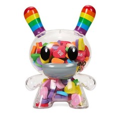 Kidrobot • NOH8 Campaign (All Love NOH8) 8” Dunny w/Hearts • Pride • Ships Free picture