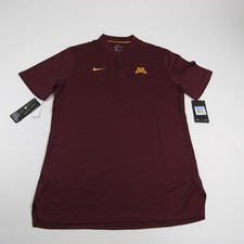 Minnesota Golden Gophers Nike Dri-Fit Polo Men's Maroon New with Tags M picture