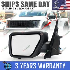 For 2021-2024 Ford F150 F-150 Left Driver Side Turn Signal Door Mirror w/ Camera picture