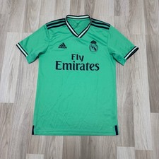 Adidas Real Madrid Third Jersey 2019 2020 Football Soccer Mint Shirt Sz S EH5128 picture