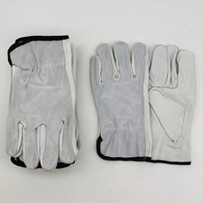 PIP 68-161SB/L Leather Driver Gloves Sz Large Keystone Thb Split Cowhide 6 Pairs picture