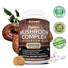 Advanced Mushroo Complex | A superb blend of mushrooms, 120 vegan capsules picture