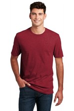 District DM108 Men's 100% Pure Crew Perfect T Shirt Blend Neck Tee Top T-Shirt picture