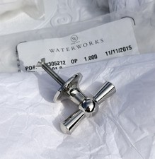 Waterworks Millbrook 2 1/2 Knobs In Nickel. NIB 🤩FREE SHIPPING 🤩 picture