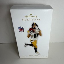 2012 Hallmark Keepsake HINES WARD Pittsburgh Steelers Ornament NEW picture