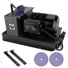 Lawn Mower Blade Sharpener 1HP 750W with 9-inch Ceramic Grinding Wheel picture