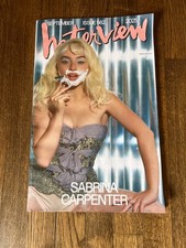 Interview Magazine Issue 562 September 2025 Sabrina Carpenter Fashion picture