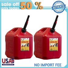 2p Midwest Can Company, 5 Gallon Capacity Gas Can with Flame Mitigation Device picture