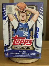 2025/26 NBA Topps Factory Sealed Blaster/Value Box  (84 Cards) 💎 picture