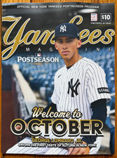 2026 NY Yankees Postseason Program Oct Magazine George Lombard Jr Cam Schlittler picture