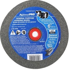 NEW Bench Grinding Wheel 6in x 3/4in x 1in for Grinding and Shaping Metal picture