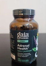 Gaia Herbs Adrenal Health Daily Support 120 Liquid Phyto-Caps Expires 08/2028 picture