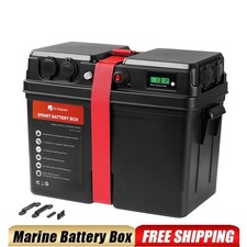 Dr. Prepare Smart Battery Box with USB, 12V/24V Cigarette Lighter, and Anderson picture