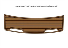 1994 MasterCraft 190 Pro Star Swim Platform Boat EVA Foam Teak Deck Floor Pad picture