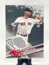 Topps 2017 Holiday Wal-Mart Exclusive Relics Chris Sale Red Sox R-CSA MEM picture