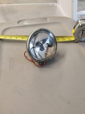 Vintage Eveready Sealed Beam Glass 59 Bulb Chrome Shell  picture
