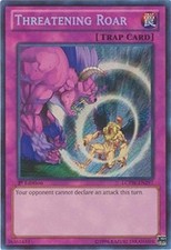 Yugioh - Threatening Roar (Secret Rare) (Unlimited) - LCYW-EN297 (P) picture