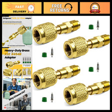 4-Pack A2L Brass Adapter 1/4
