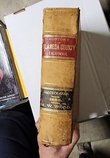 Vtg 1883 HISTORY OF ALAMEDA COUNTY CA Oakland  M.W. WOOD 1001pgs Leather-bound  picture