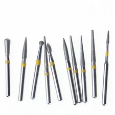 10pc Dental Diamond Burs FG-105 Composite Polishing Kit for High Speed Handpiece picture