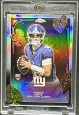 Jaxson Dart  ROOKIE RC REFRACTOR CHROME CARD  TOPPS CHROME GIANTS MINT picture