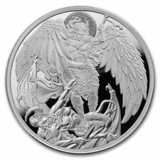 2026 Niue 1 oz Silver Archangel Michael BU Coin picture