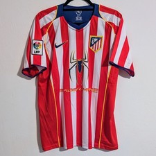 Atletico Madrid Fernando Torres 2005 Retro Jersey Men's XL picture