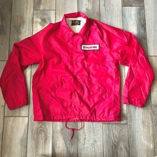 Vintage 70s 80s Swingster Firestone Nylon Windbreaker Jacket USA Medium picture